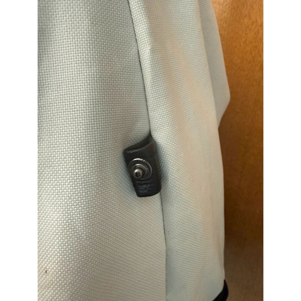 DSW minimalist white-black weekender duffel - Picture 5 of 16